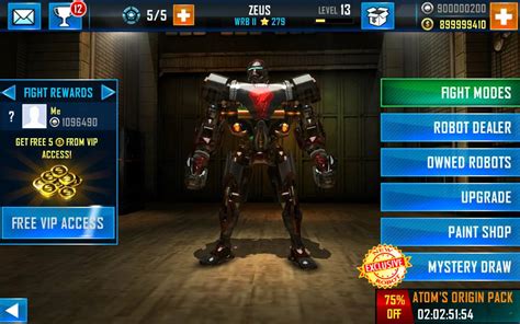 real steel world robot boxing mod apk hack|realsteelwrb game unlimited money.